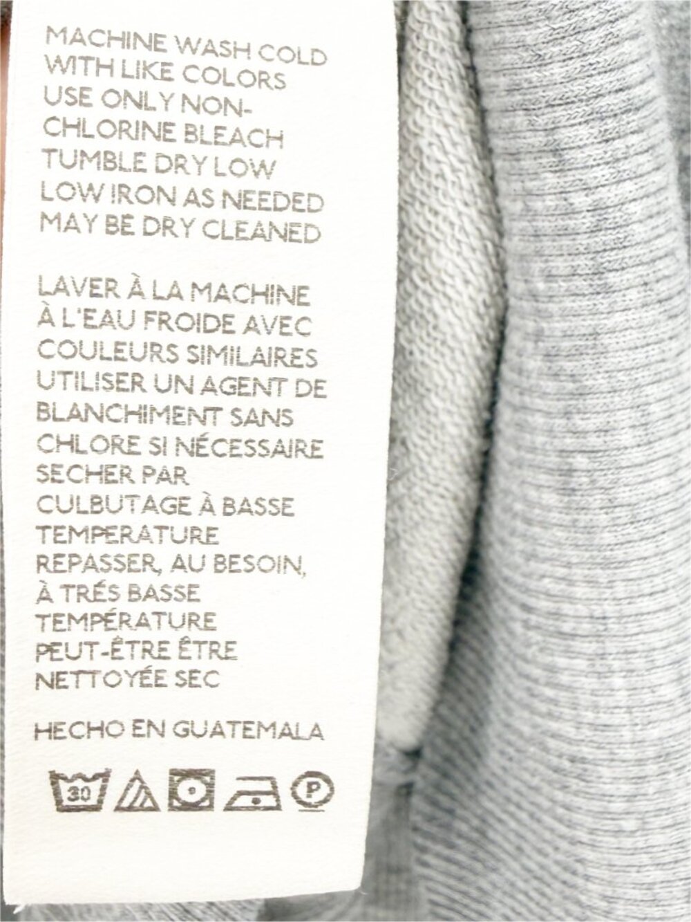 We The Free Camden Sweatshirt in Light Sand Heather Grey XS - Picture 8 of 10